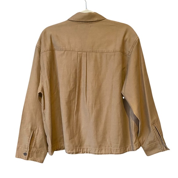 Madewell Jackets & Coats New Madewell Drawstring Military Shirt Jacket Medium Nwt Poshmark